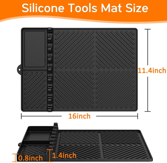 Find law Silicone Tools Mat for Griddle & Kitchen Countertop