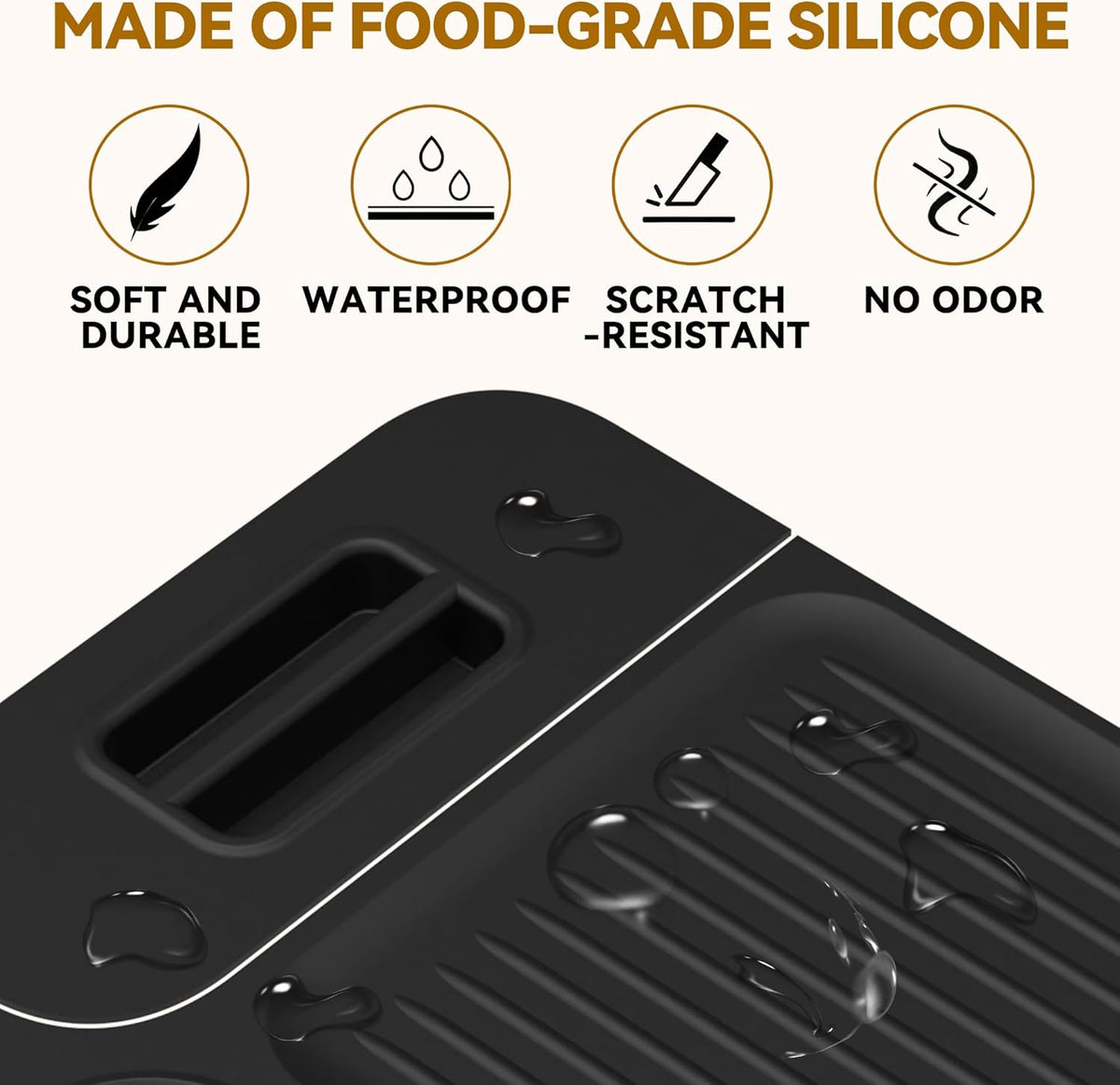 Waterproof Silicone Top Mat for Ninja Espresso Machine ES701 and ES601