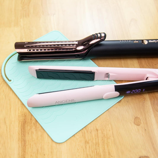 ANGENIL Heat Resistant Silicone Mat for Curling Iron Mat, Flat Iron, Crafts